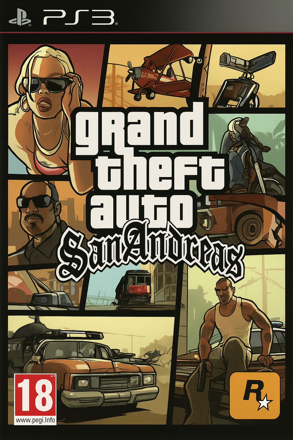 Grand Theft Auto San Andreas - PS3