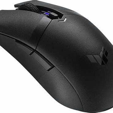 Asus TUF Gaming M4 Wireless/Bluetooth Gaming Mouse, 12000 DPI, 6 Programmable Buttons, Ambidextrous, Antibacterial Guard, 100% PTFE feet