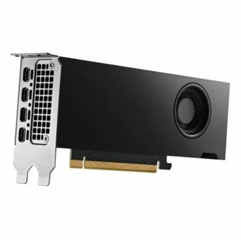 PNY RTX4000 Ada Lovelace Professional Graphics Card, 20GB DDR6, 4 DP, 6144 CUDA Cores, Single-Slot, OEM (Brown Box)