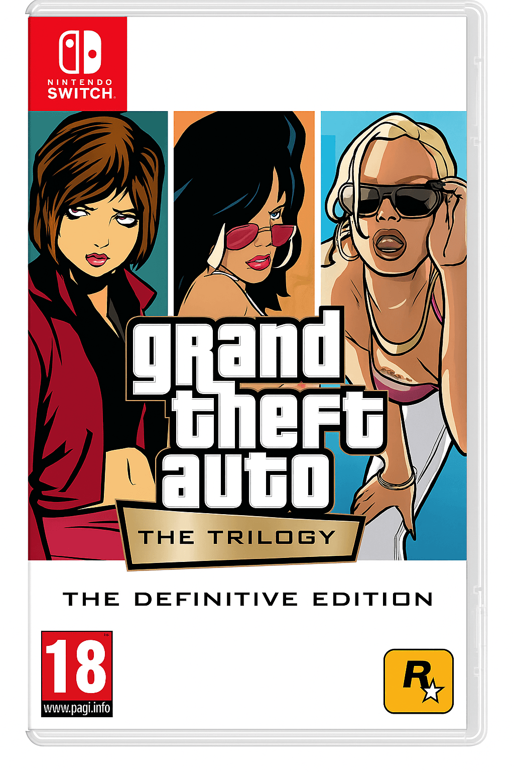 Grand Theft Auto: The Trilogy - Definitive Edition - Switch