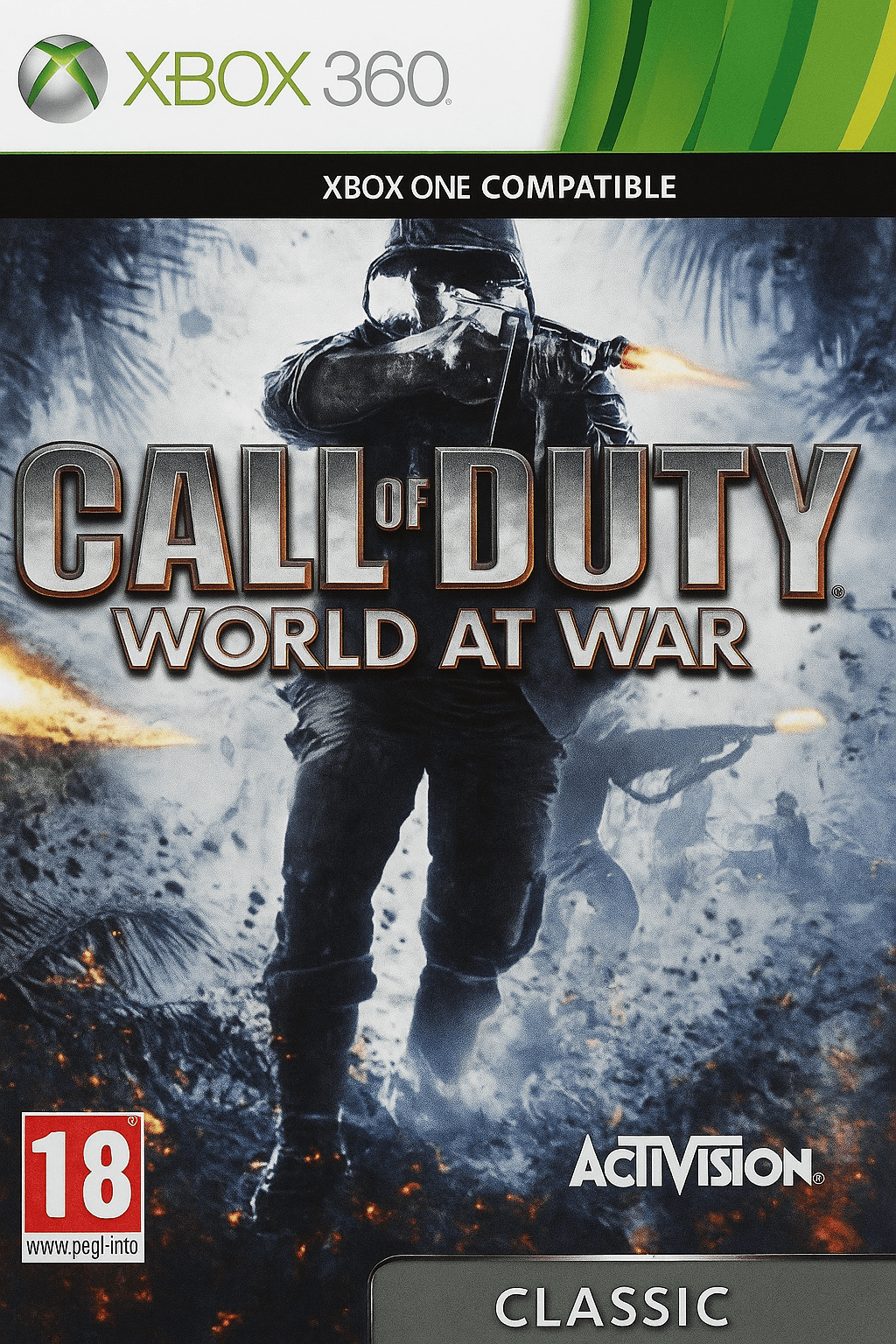 Call of Duty: World at War (Classic) (XBOX ONE COMPATIBLE) - X360