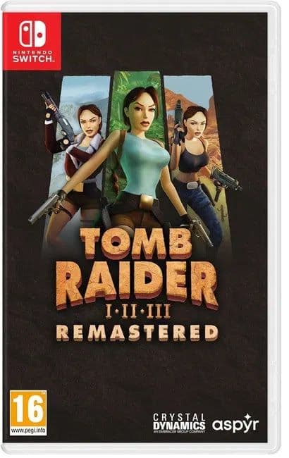 Tomb Raider IV-VI Remastered Starring Lara Croft - Switch