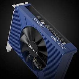 Sparkle Intel ARC A380 ELF, 6GB DDR6, PCIe4, HDMI, 3 DP, 2000MHz Clock, Compact Design