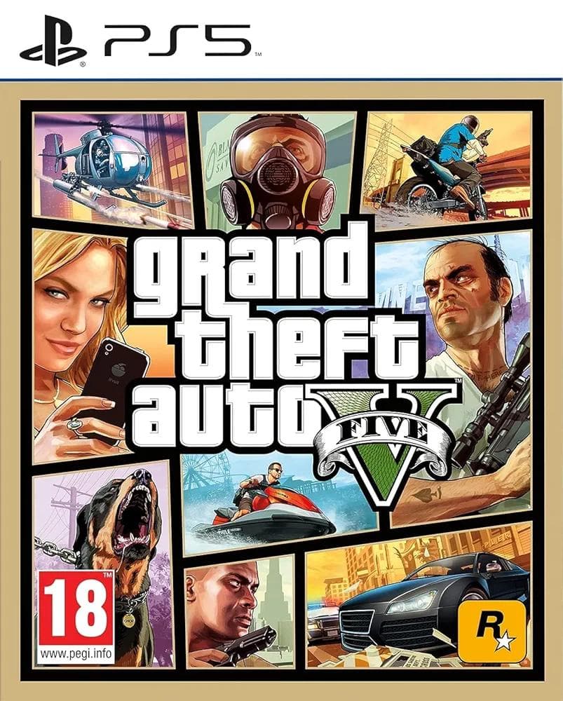 Grand Theft Auto V (5) (German Box) - PS5