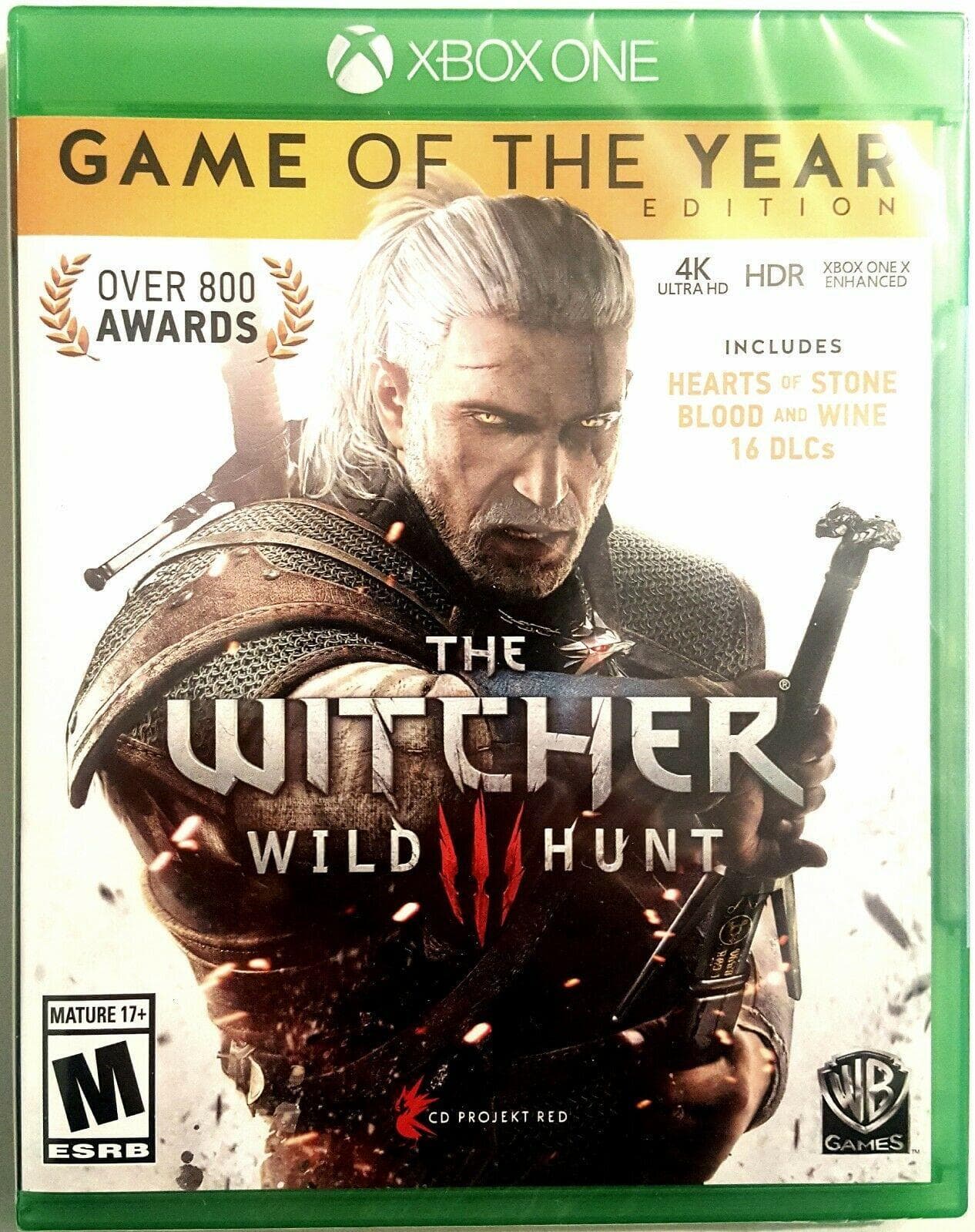 The Witcher III (3) Wild Hunt - Game of the Year Edition - Xbox One