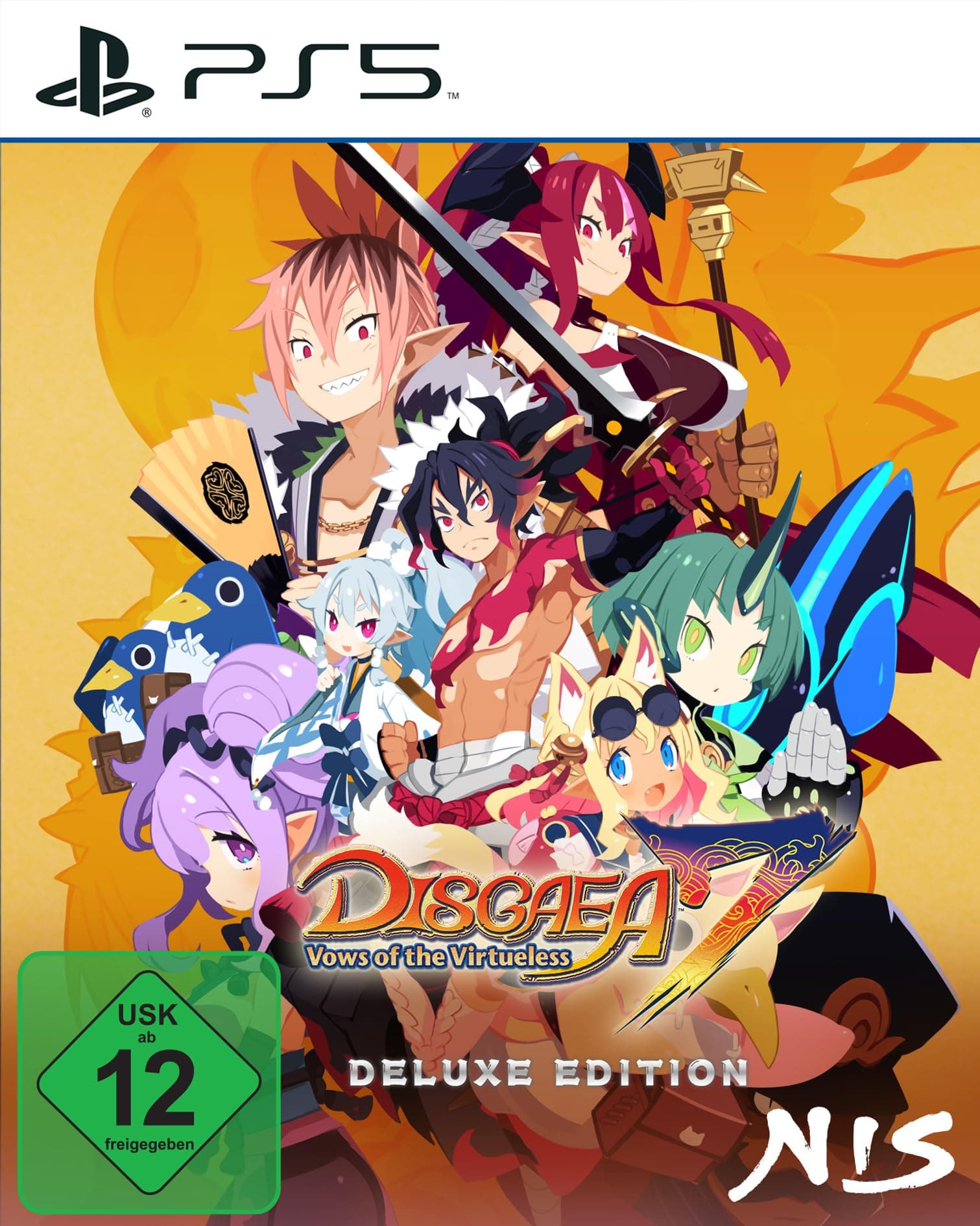 Disgaea 7: Vows of the Virtueless Deluxe Edition GERMAN - PS5