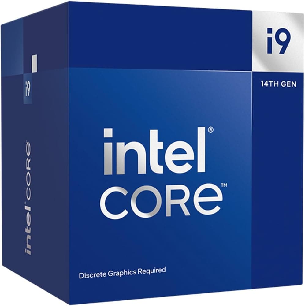 Intel Core i9-14900F CPU, 1700, Up to 5.8GHz, 24-Core, 65W (219W Turbo), 10nm, 36MB Cache, Raptor Lake Refresh, No Graphics