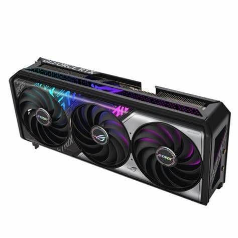 Asus ROG STRIX RTX5070 Ti OC, PCIe5, 16GB DDR7, 2 HDMI, 3 DP, 2625MHz Clock, RGB Lighting, Overclocked
