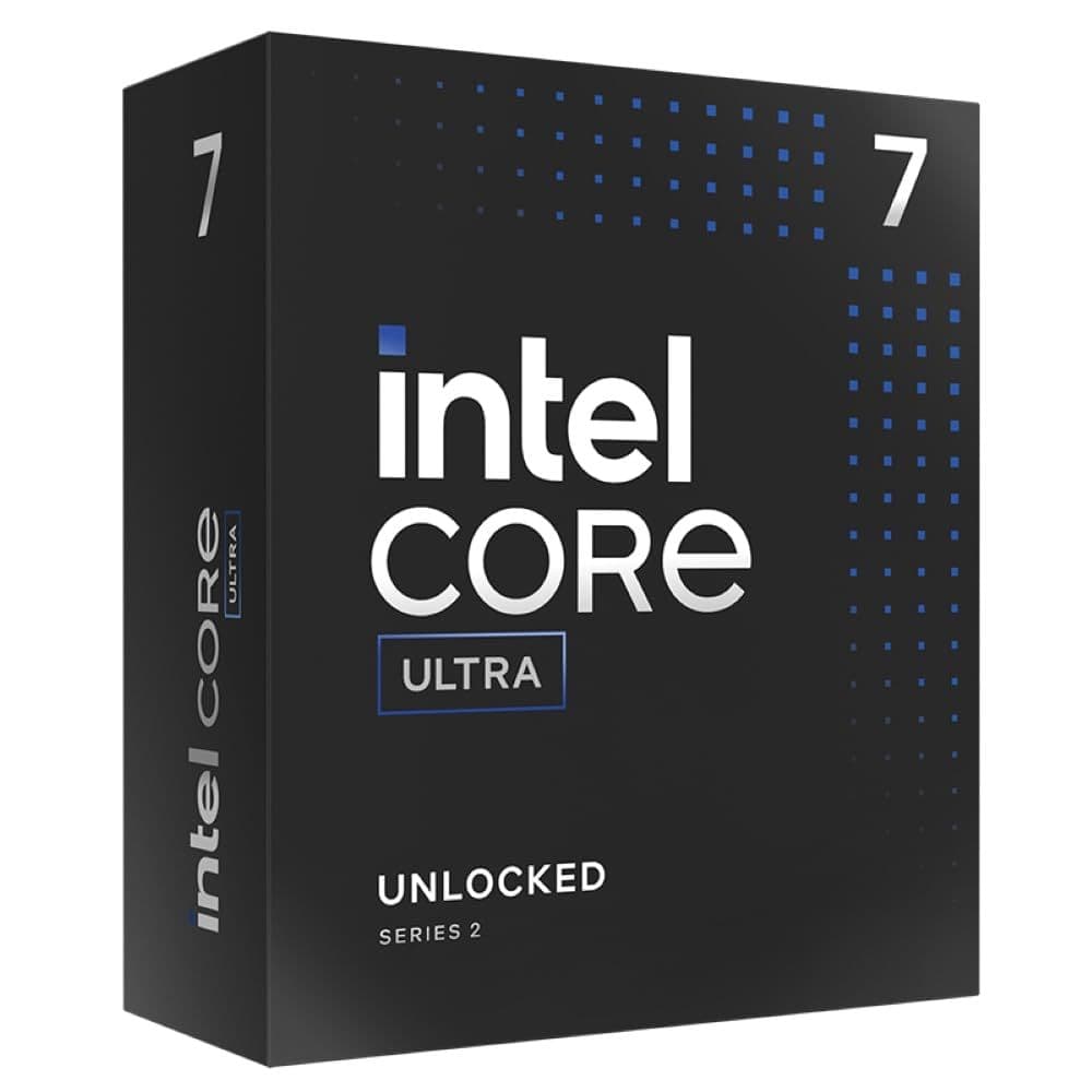 Intel Core Ultra 7 265 CPU, 1851, 5.3GHz Turbo, 20-Core, 65W (182W Turbo), 30MB Cache, Arrow Lake