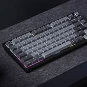 Corsair K65 PLUS Wireless Compact 75% Mechanical RGB Gaming Keyboard, Wireless/Btooth/USB, MLX Red Linear Switches, Sound Dampening, Black