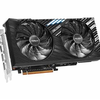 Asrock Intel ARC A750 Challenger SE 8GB OC, 8GB DDR6, HDMI, 3 DP, 2200MHz Clock, LED Lighting, Overclocked