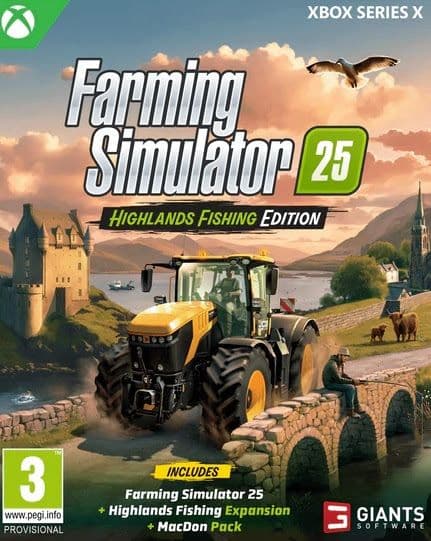 Farming Simulator 25: Highlands Fishing Edition - Xbox Series X