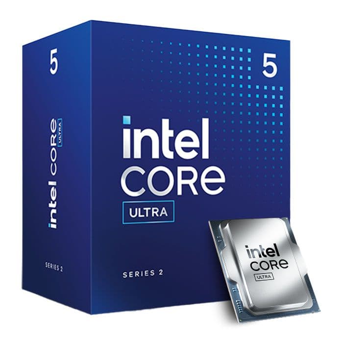 Intel Core Ultra 5 225 CPU, 1851, 4.9GHz Turbo, 10-Core, 65W (121W Turbo), 20MB Cache, Arrow Lake