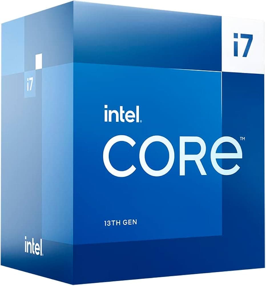 Intel Core i7-13700 CPU, 1700, 2.1 GHz (5.2 Turbo), 16-Core, 65W (219W Turbo), 10nm, 30MB Cache, Raptor Lake