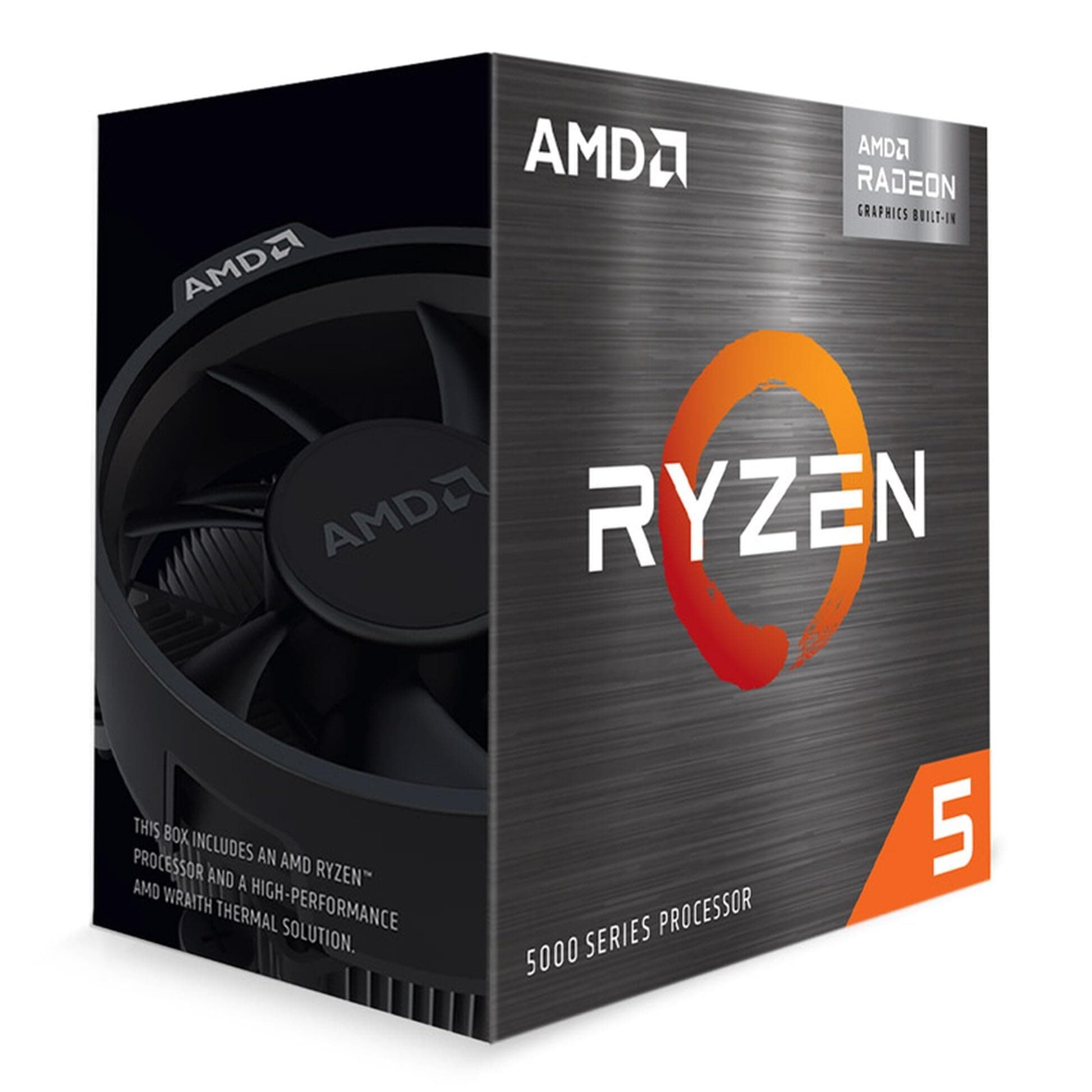 AMD Ryzen 5 5500GT CPU, AM4, 3.6GHz (4.4 Turbo), 6-Core, 65W, 19MB Cache, 7nm, 5th Gen, Radeon Graphics, NO HEATSINK/FAN - OEM *TRAY*