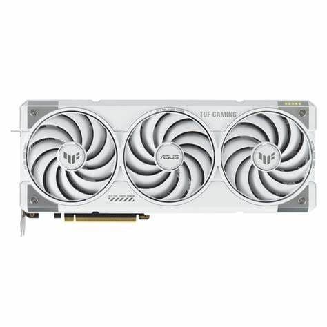 Asus TUF GAMING RTX5070 Ti OC White, PCIe5, 16GB DDR7, 2 HDMI, 3 DP, 2610MHz Clock, RGB Lighting, Overclocked