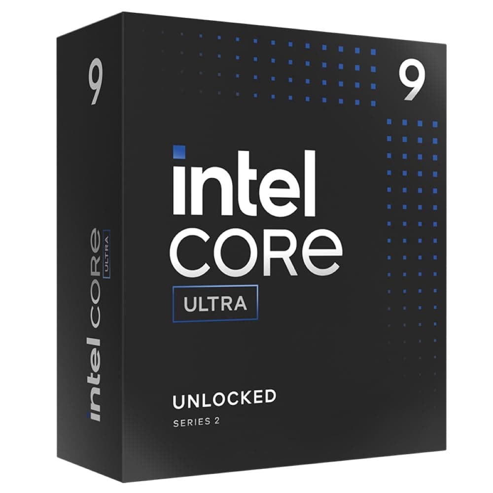 Intel Core Ultra 9 285K CPU, 1851, 5.7GHz Turbo, 24-Core, 125W (250W Turbo), 36MB Cache, Unlocked, Arrow Lake, NO HEATSINK/FAN