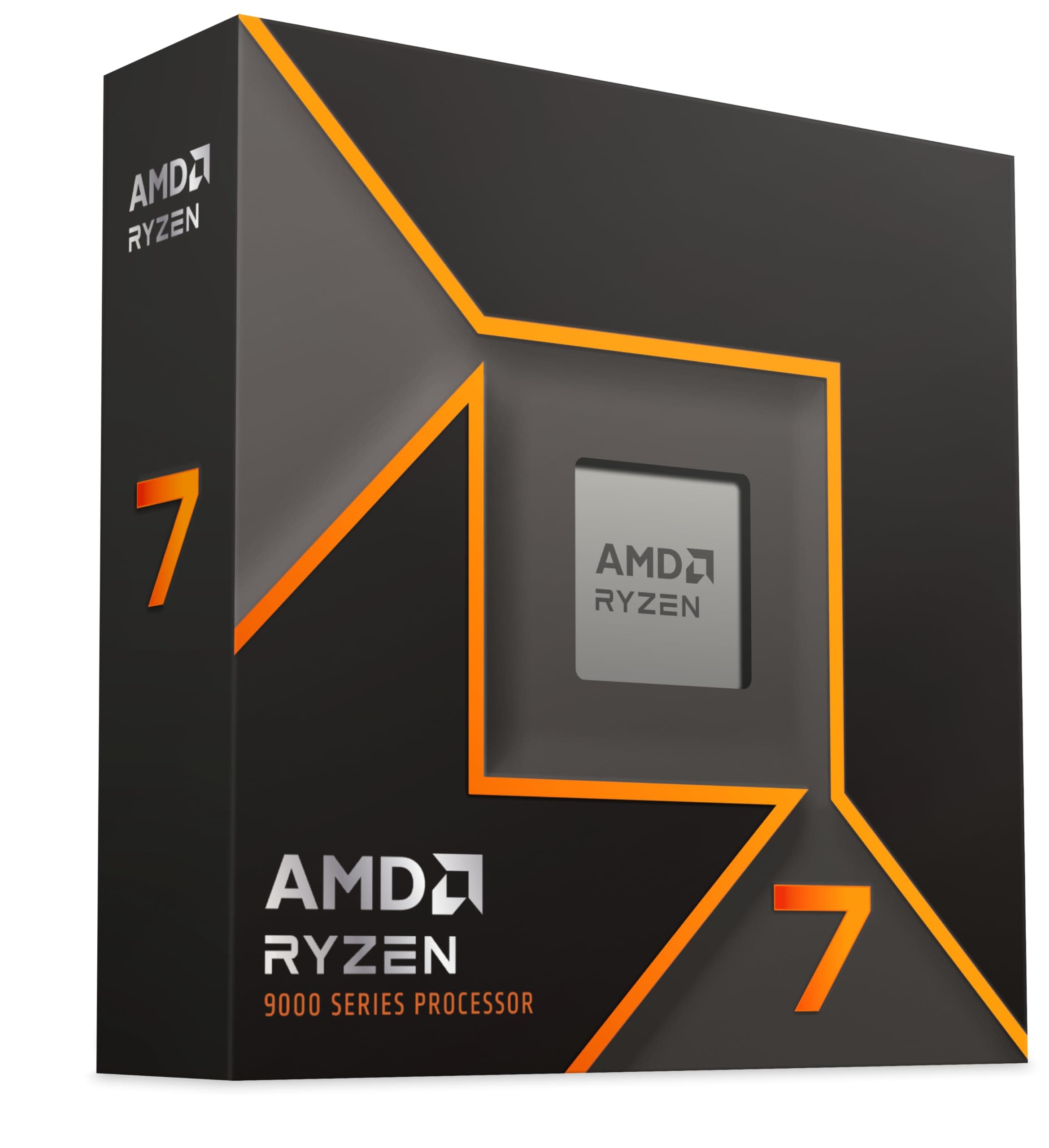 AMD Ryzen 7 9700X CPU, AM5, 3.8GHz (5.5 Turbo), 8-Core, 65W, 40MB Cache, 4nm, 9th Gen, Radeon Graphics, NO HEATSINK/FAN
